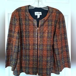 Joseph Ribkoff zipped blazer